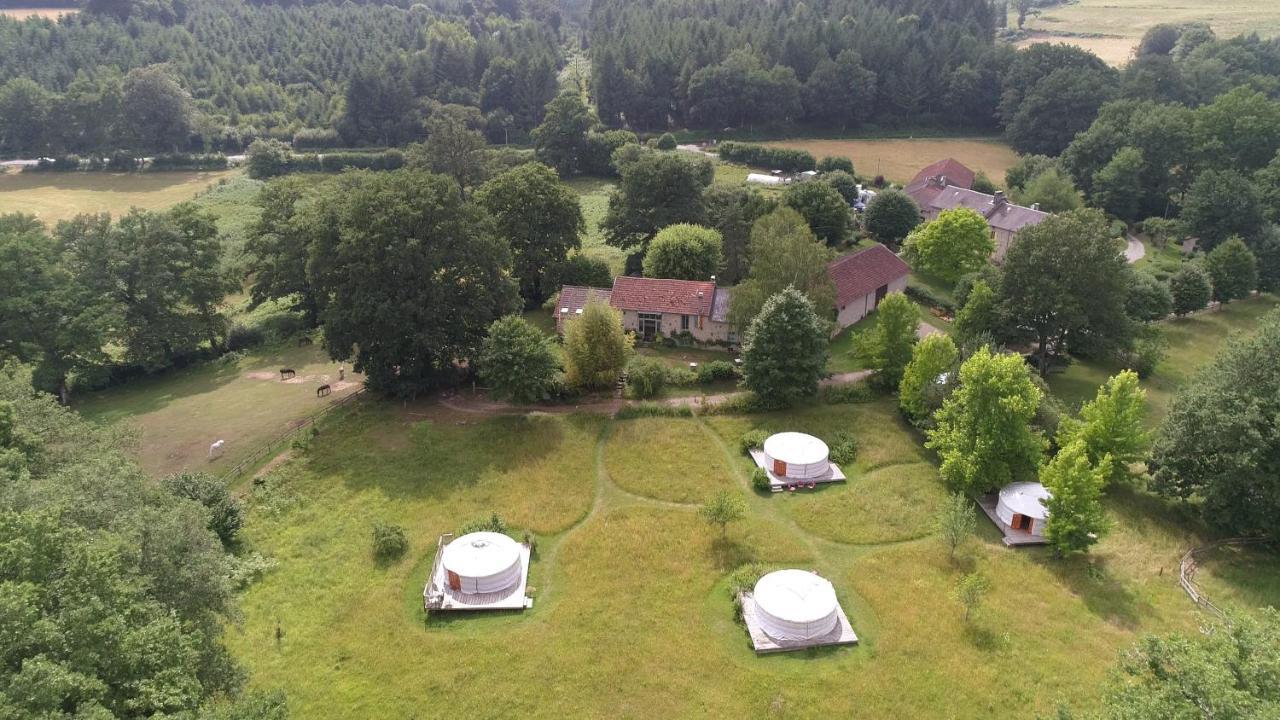 Yourtes De Vassiviere Peyrat-le-Chateau Luaran gambar